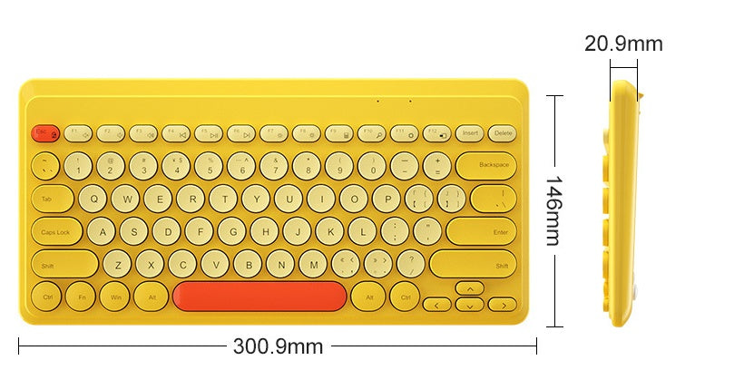 Transform Your Workspace with the Laptop Wireless Keyboard Mute USB External Connection